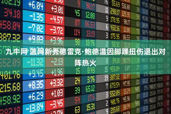 九牛网 篮网新秀德雷克·鲍德温因脚踝扭伤退出对阵热火